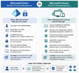 Read more about the article Microsoft Entra Vs Microsoft Intune
